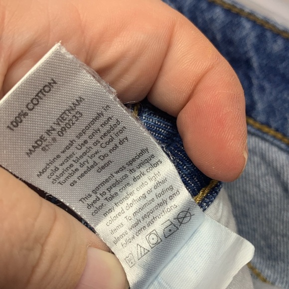 PacSun Blue Straight Leg Mom Jeans - Picture 10 of 11